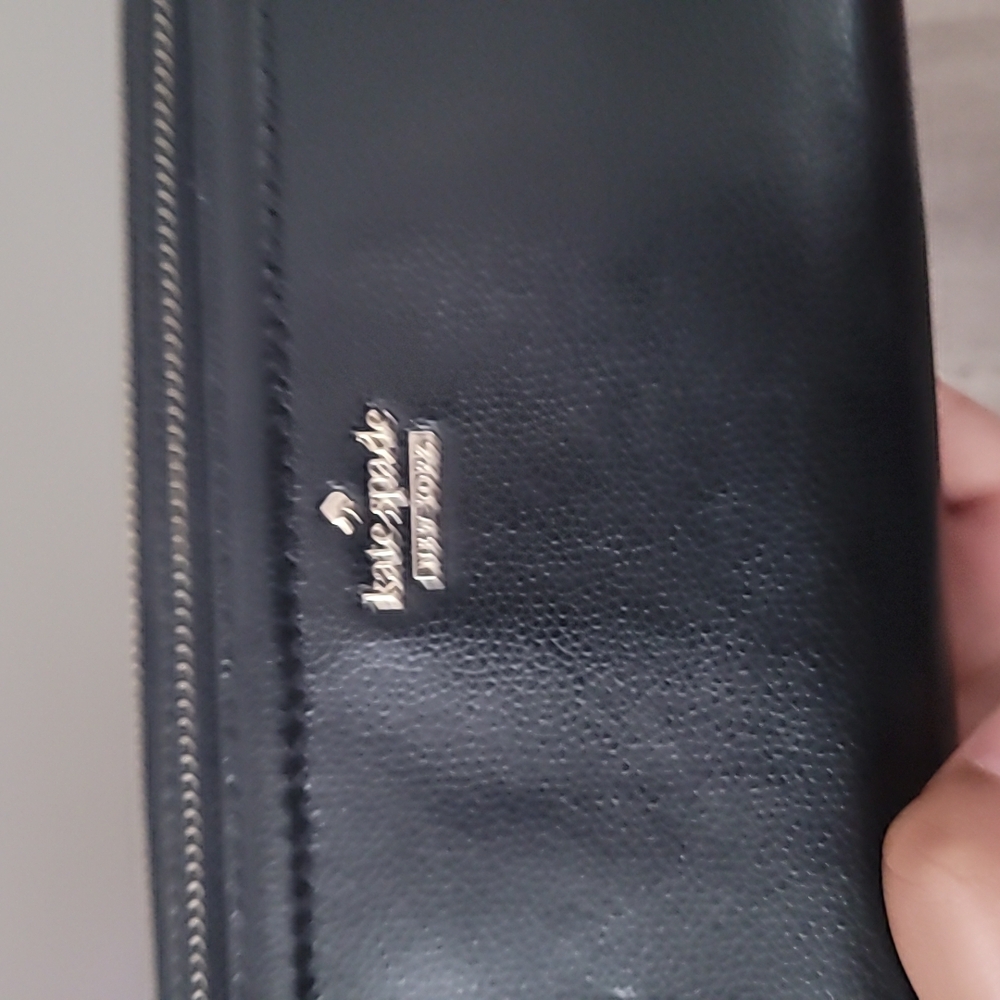 Black Coach Leather Wallet